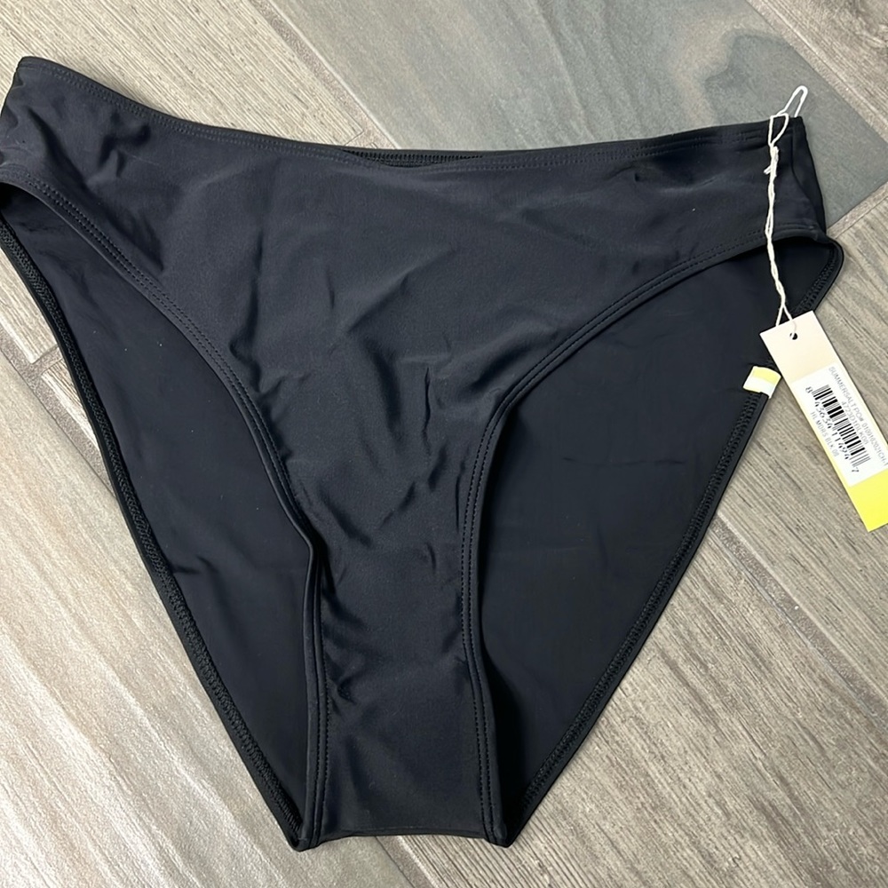 NWT Summersalt black bikini bottom